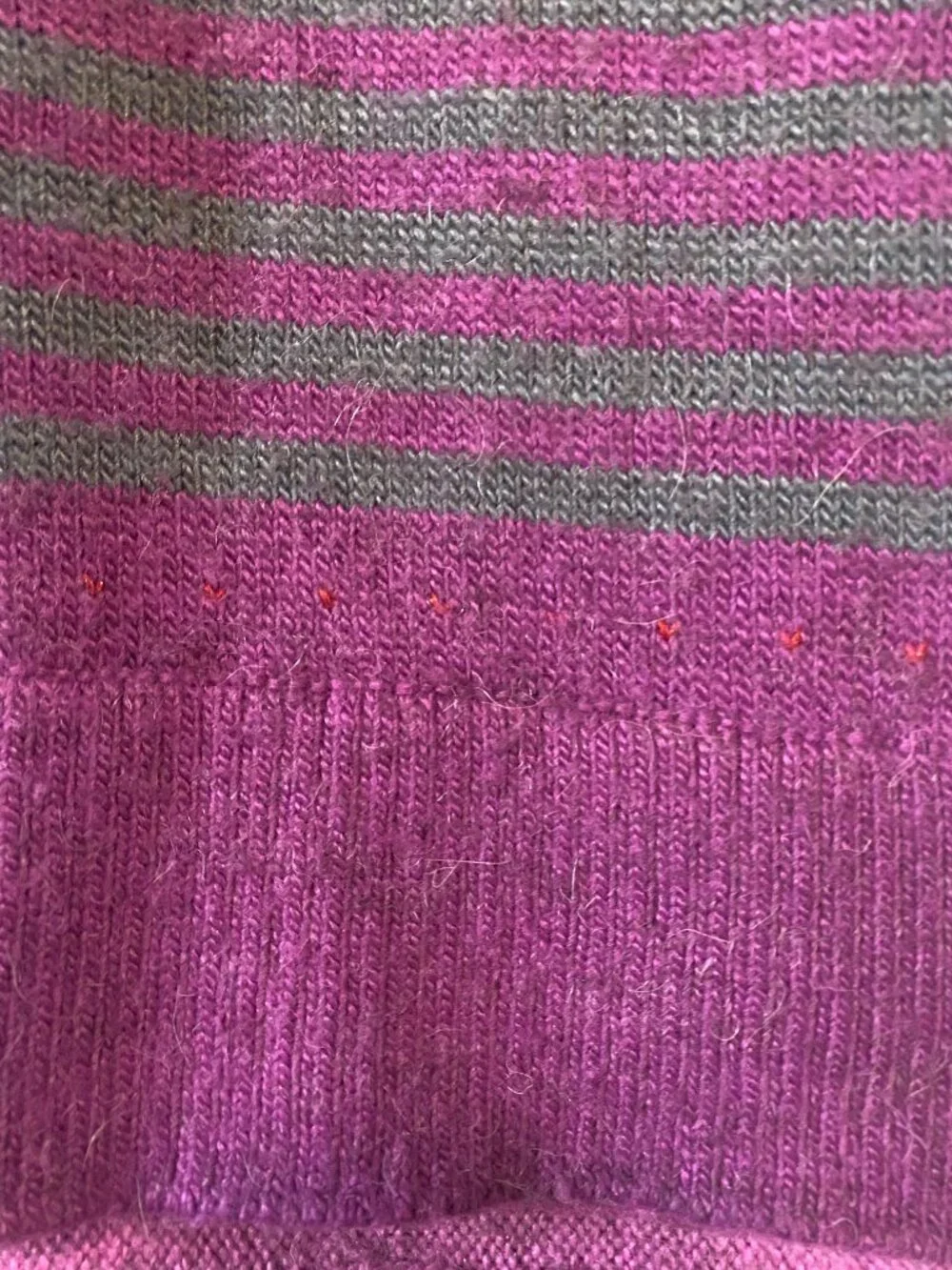 Deux par Deux Girls Fair Isle Knit Long Sleeve Sweater Dress Wool Blend 7
